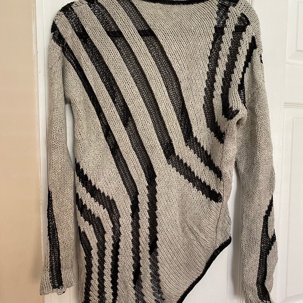 Asymmetrical sweater